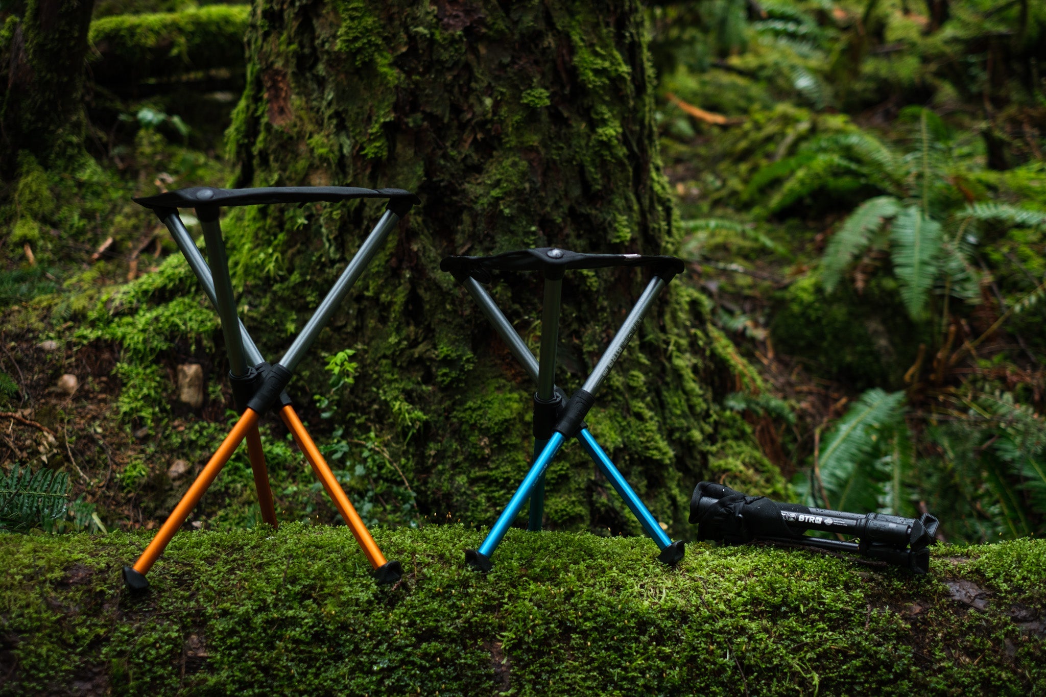BTR Stool - Ultralight tripod stool | Hillsound Equipment