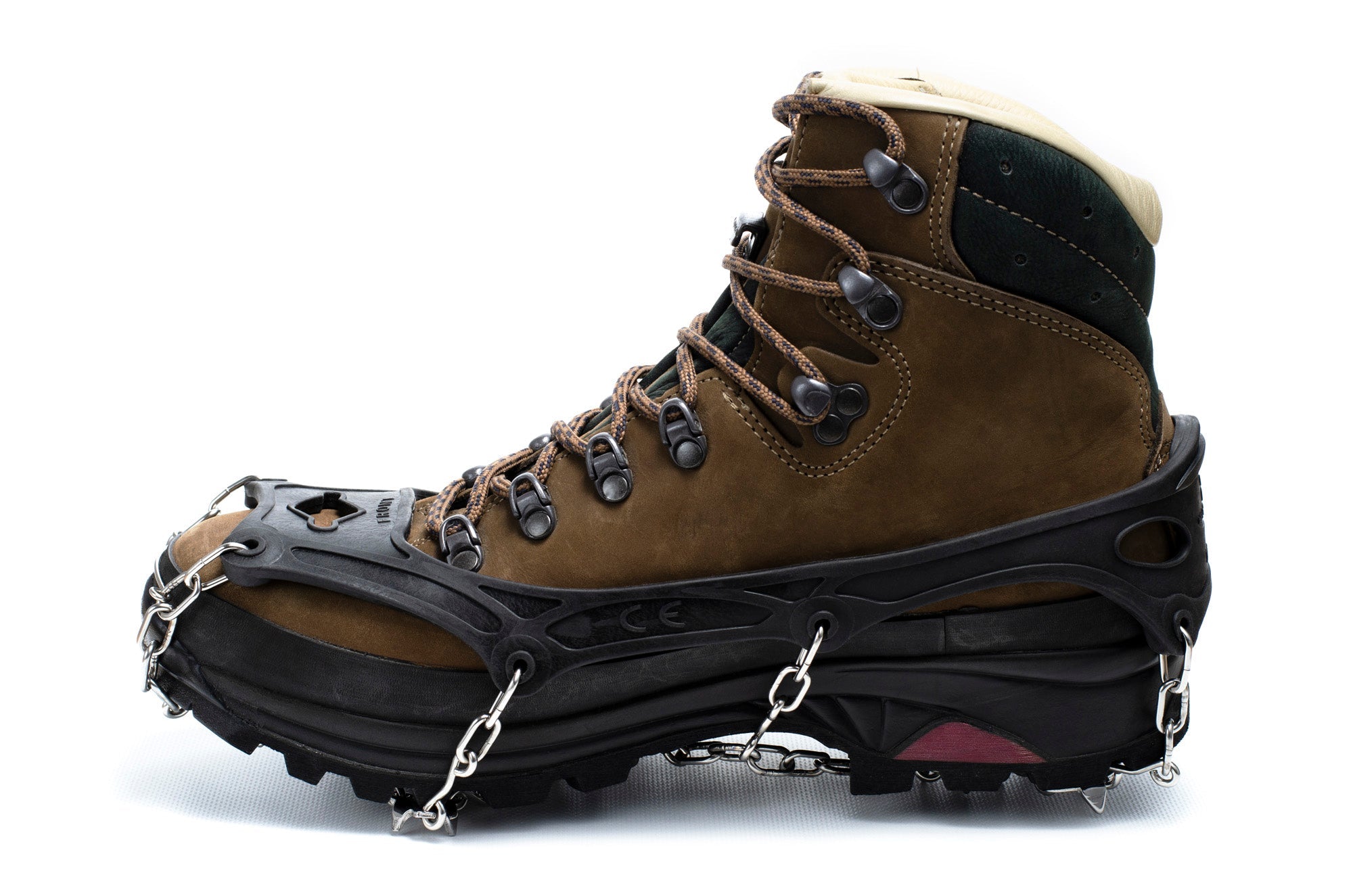 Crampons for outlet hiking boots